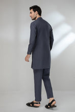 Load image into Gallery viewer, FOSSILE GRAY-BLENDED-KURTA PAJAMA/TROUSER (KSR22-008)
