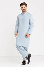 Загрузить изображение в средство просмотра галереи, P-BLUE-BLENDED-KURTA SHALWAR (KSRS23-028)
